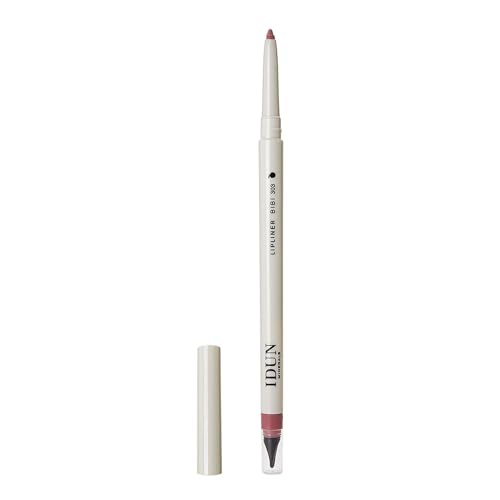 Idun Minerals - Lip Liner - Define Your Lips For A Perfectly Contoured Pout - Balanced Blend Of Emollients And Waxes - Creamy Texture And Smooth Silky Finish - Soft - Bibi Pink/Beige - 0.01 Oz