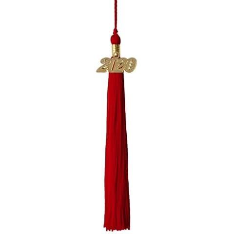 Class Act Graduation Graduation Tassel - Gold Charm - 1 Color, 2020, Red Cover