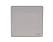 Price comparison product image Schneider Electric Ultimate Screwless Flat Plate - Single Blanking Plate, GU8410PN, Pearl Nickel