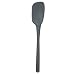 Tovolo 81-22096 Flex-Core All Silicone Deep Spoon with Angled Head & Measuring Marking Perfect for Cooking & Baking, Heat-Resistant & BPA-Free, Dishwasher-Safe, Charcoal