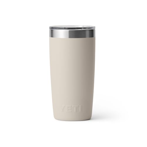 Image of YETI Rambler 10 oz Tumbler, Stainless Steel, Vacuum Insulated with MagSlider Lid, Cape Taupe