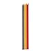 6Pcs Carpenter Pencil Refill, 2.8mm HB Pencil Lead Marking Scribing Tool Set Kit Durable Lasting Solid Deep Hole Mechanical Construction Pencil Replacements for(Black Red Yellow Graphite Wax)