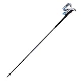 Genérico Bastones de Trekking Fibra Carbono Plegables for Acampar, Escalar, Esquiar y Hacer Senderismo(1pair 125cm)