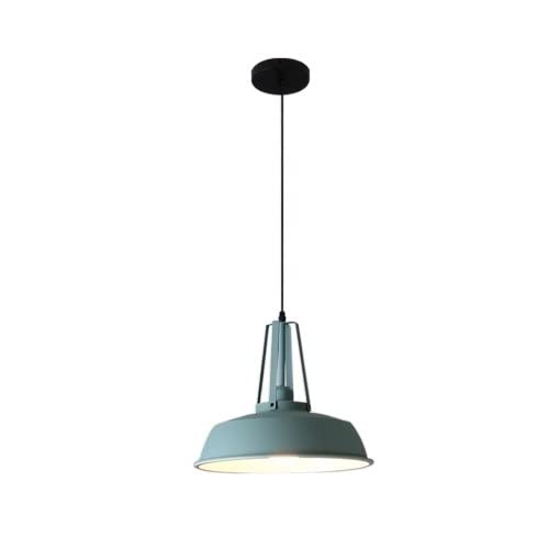 Lampe suspendue de plafond verte pour salon chambre et bureau moderne