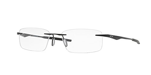 Image of Oakley Men Clear Lens Rectangle Frames - 0OX5118