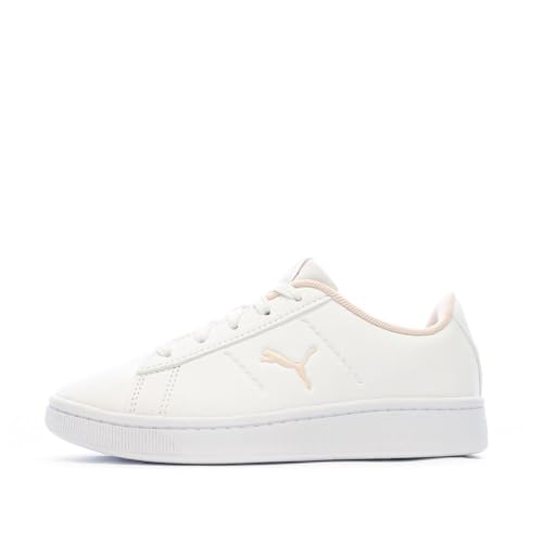PUMA Baskets Blanches Fille Vikky Cat Blanc 33FR