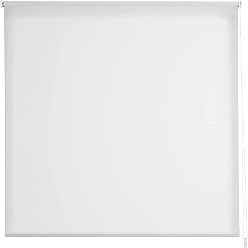 Estoralis Gove | Estor Enrollable Diseño Moderno | Translúcido Liso | Color Blanco Roto | 80 x 235 cm (Ancho/Alto) Tamaño Tela 77 x 230 cm | Estores para Ventanas y Puertas