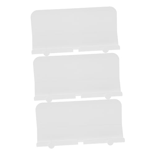 Soporte de pared para móvil HEALSOPTHY blanco pack de 3 piezas de ABS para salón