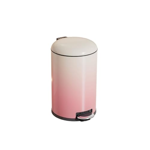 LUYOUBOZHU Kitchen Trash Can Elegant and Durable Stainless Steel Step