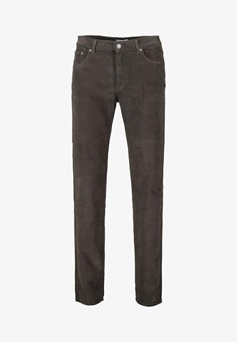 Gamba Dritta. Wampum - Pantalone Uomo Lungo Velluto Invernale 5 Tasche Regular Fit in Cotone per Uomo (MOD. 11704) (IT, Numero, 46, Regular, Regular, Tortora)