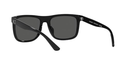 Image of Coach mens Hc8367u Universal Fit Square Sunglasses