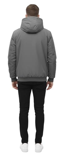Image of Quark Export Quality Reversible Puffer Jacket in GLD Material best for Winterwear /Hiking /Biking /Camping /Mountaineering /Racing /Climbing /Tracking(Control Temperature up to 3 Degree Celsius.)(3C)