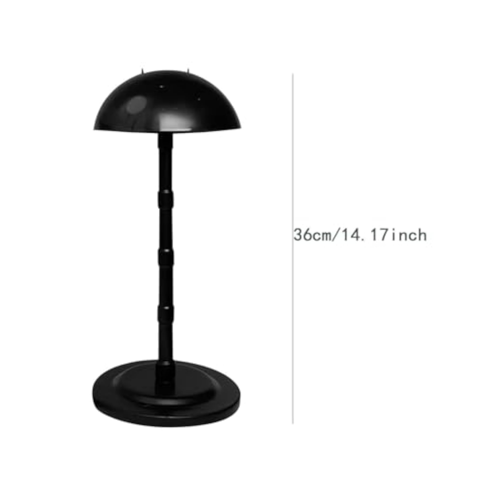 Portable Sturdy Wig Stand Display for Hairpieces