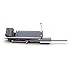 Jieotwice Linearaktuator mit Hubkolben Zyklus, Teleskop Motor, Multifunktionaler automatischer Push Pull Stangen Hub 20 mm bis 120 mm einstellbar (210RPM)