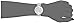 Anne Klein Women's AK/1363SVSV Diamond Dial Silver-Tone Bracelet Watch