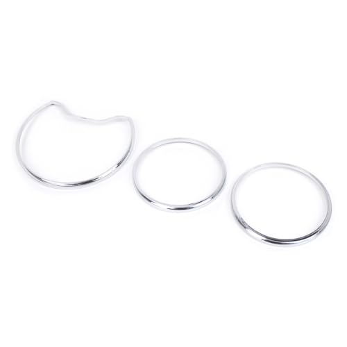 Anillos de diales cromados de alta precisión para el bisel del velocímetro de W202 W208 W210 3