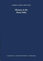 Glossary to the Poetic Edda: Based on Hans Kuhn's 'Kurzes Worterbuch' 3825345408 Book Cover