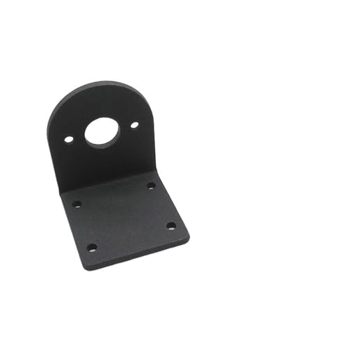 Support de moteur 555 anti-vibration en L en aluminium noir