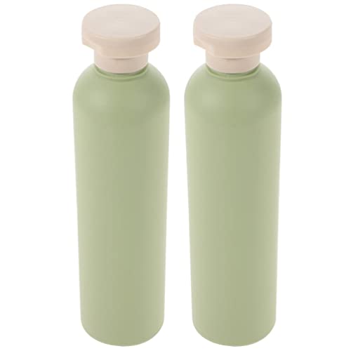 Ipetboom Refillable Travel Squeeze Bottles - 2PCS 9.1oz Toiletries Lotion Container Squeeze Bottles - Squeezable Travel Size Containers for Shampoo Conditioner