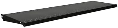18X48" Gondola Metal Shelf Black-4PK MGUS-1848-B-NPF image 2