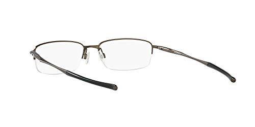 Oakley Men's Ox3102 Clubface Rectangular Prescription Eyeglass Frames, Pewter/Demo Lens, 54 Mm #TOP5
