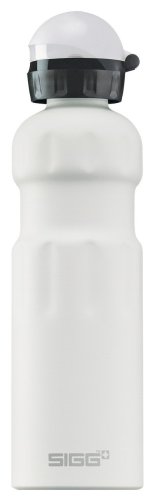 Gourde SIGG bouteille de sport Classic blanche réutilisable en aluminium