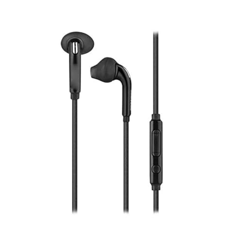 Mr. Gadget's Solutions Audífonos con cable de 3,5 mm, intraurales, con cable, cancelación de ruido, auriculares para juegos con micrófono (color negro)