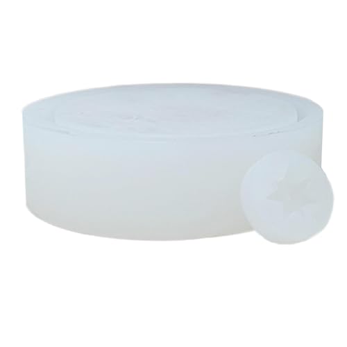 Molde de candelabro - Moldes de silicona para candelabros | Molde de silicona para fundición de candelabros redondos | Portavelas de molde de silicona | Molde de soporte de vela con fecha St