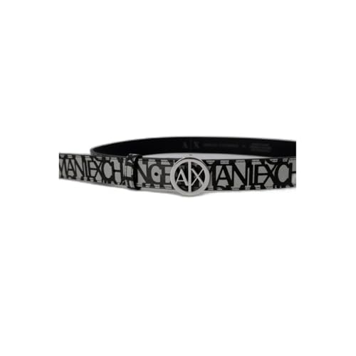 Armani Exchange womens Allover Logo Belt3