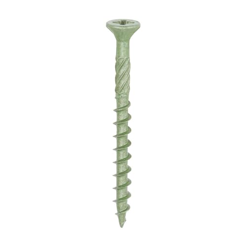 TIMCO Classic Decking Screws - 4.5 x 50 - Exterior - Green - Box of 200