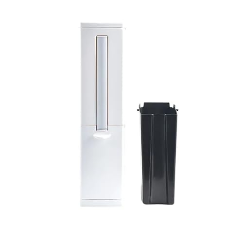 Poubelle ensemble brosse de toilette sans contact élimine germes et encombrement WC
