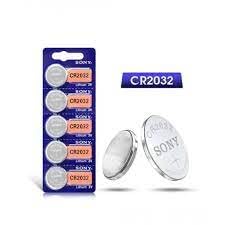 Image of Compatible with Sony CR2032 3v Lithium 2032 Coin Cell Battery CR2032 Blister Pack (Pack of 5)