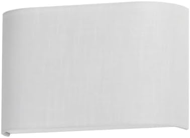 Maxim Prime - 277V 10W 1 LED Wide Wall Sconce in Transitional Style-8.25 Inches Tall and 13 Inches Wide-White Linen Finish