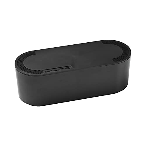 D-Line 12.75 in. L Black ABS Cable Organizer Box - Case of: 1;