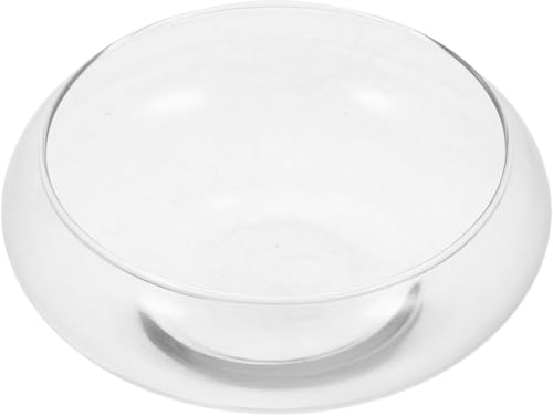 Syfunnyガラス バブル ボウル ラウンド 魚 ボウル クリア 植物 テラリウム エア プランター 球根 水耕栽培 植物 ポット 花瓶 ホーム インテリア (15*15*6)