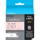 Epson LabelWorks LC4EAV9 Standard LC Cartridge (Pink / White Polka Dots)