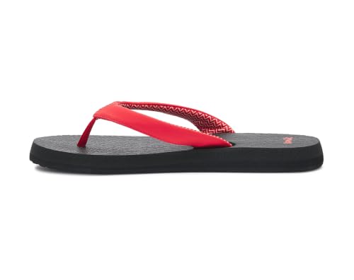Image of Sanuk Yoga Serenity Flip Flops for Women - Yoga Mat Footbed Sandals