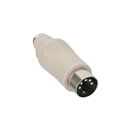 InLine 33949 Tastatur-Adapter, 5pol DIN-Stecker auf PS/2 Buchse