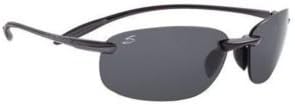 Serengeti Nuvino Sunglasses, Hematite Frame, Polarized PhD CPG Lens 7319
