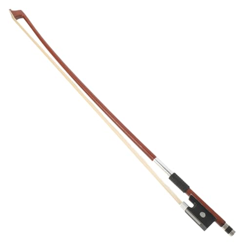 Mikinona Arco De Violín Palo De Violín Arco De Guitarra Pickaso Reemplazo De Violín Instrumentos Musicales Arco De Crin De Caballo Arco De Violin 4/4 Estuche De Violin Pelo De Arco Madera