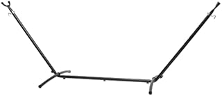 Amazon Basics Heavy-Duty Hammock Stand, Includes Portable Carrying Case, 9-Foot, Black