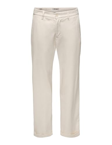 Pantalon Only & Sons Onsfade Loose Twill homme pantalon large en toile de coton durable