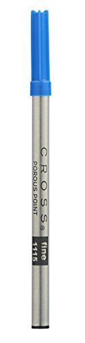 Recharge pour Selectip poreux Cross pointe fine encre bleue lot de 2