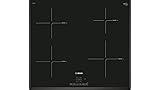 Bosch PIE651BB5I 1800W Glass Ceramic Induction Hob With 4 Cooking Zone, Black