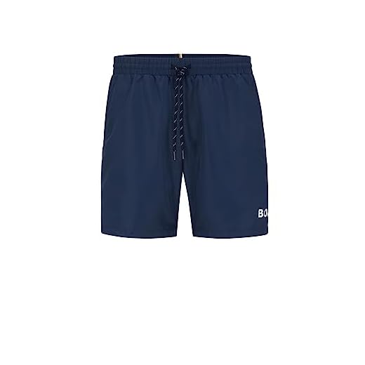 BOSS, Herren Badeshorts Starfish, Navy, L