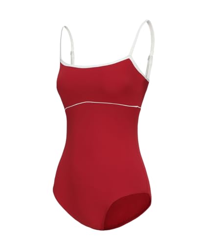 Women's Camisole Leotard with Adjustable Straps for Ballet Dance ...