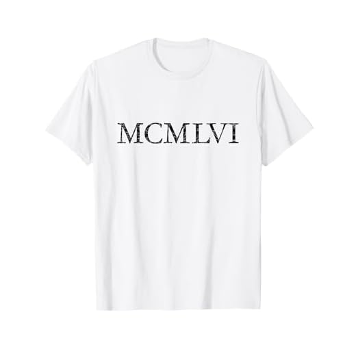 MCMLVI Año 1956 (Negro Antiguo) Regalo 69 Cumpleaños Camiseta