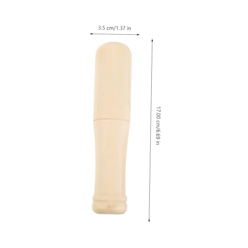 Mango de madera SHOWERORO para mortero 6.69 pulgadas miniatura 3