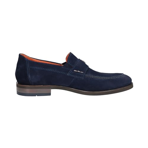 Mocasín clásico bugatti de caballero con acabado premium 4