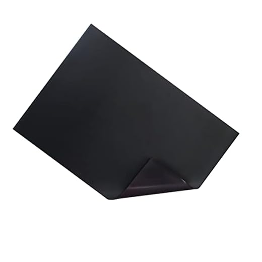 COOPHYA Imán De Refrigerador Tablero Magnético Imán De Tablero De Nevera De Cocina Tablero De Imán De Nevera Blocs De Notas Magnéticos Imanes Negros Niño Menú Mini Imán De Goma